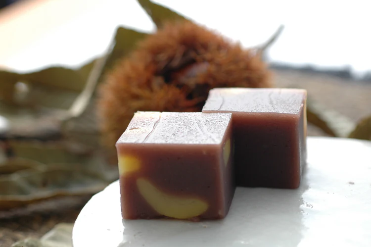 石舟庵　栗蒸し羊羹