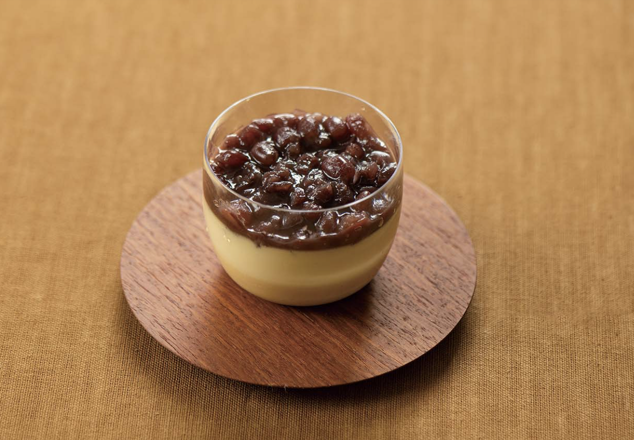 あんこプリン